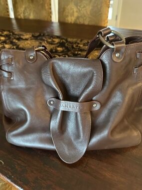 Lamarthe PARIS Leather Satchel